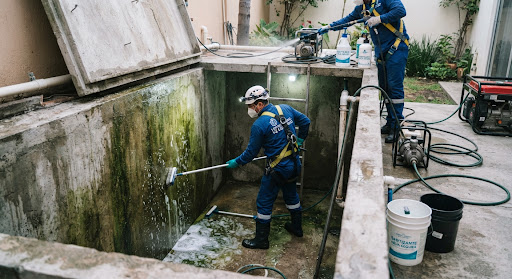 Limpieza y sanitización de cisternas y aljibes residenciales